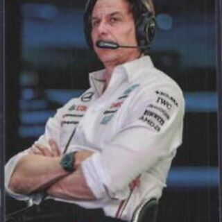 Toto Wolff [Blue Foil] #71 2024 Topps Paddock Pass Formula 1