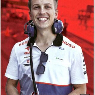 Liam Lawson [Red Foil] #26 2024 Topps Paddock Pass Formula 1