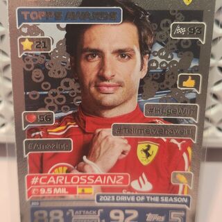 Carlos Sainz #305 2024 Topps Turbo Attax Formula 1