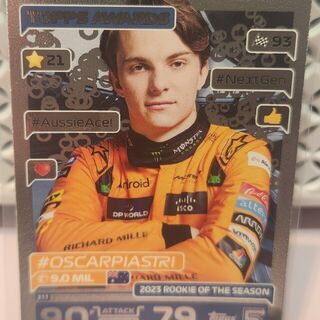Oscar Piastri #311 2024 Topps Turbo Attax Formula 1