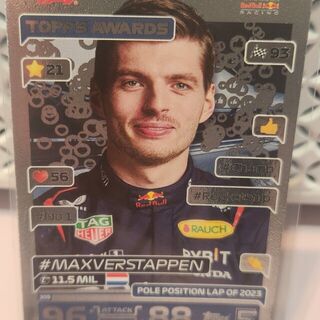Max Verstappen #309 2024 Topps Turbo Attax Formula 1
