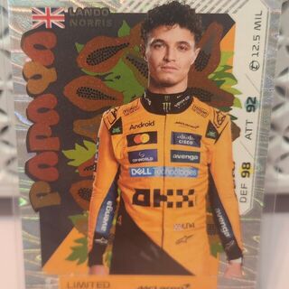 Lando Norris #LE24 2025 Topps F1 Turbo Attax Limited Edition