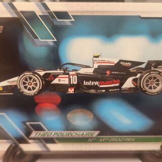 Theo Pourchaire #136 2021 Topps Formula 1