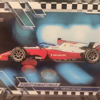 Robert Shwartzman [Checker Flag] #116 2021 Topps Formula 1