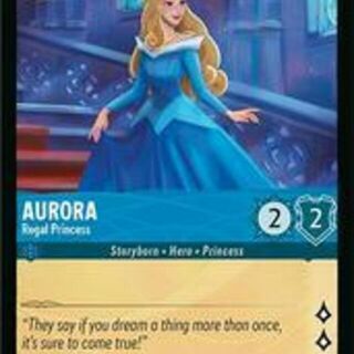Disney Lorcana: Fabled UNCOMMON FOIL Aurora - Regal Princess #161/204
