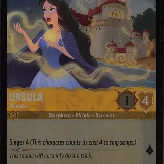 Disney Lorcana: Fabled COMMON FOIL Ursula - Vanessa #22/204