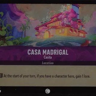 Disney Lorcana: Fabled COMMON FOIL Casa Madrigal - Casita #68/204