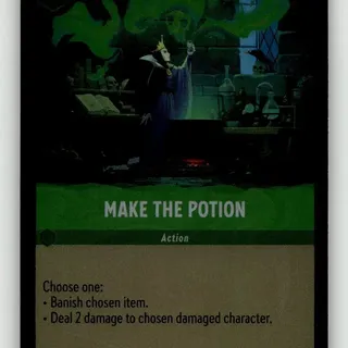 Disney Lorcana: Fabled COMMON FOIL Make The Potion #98/204