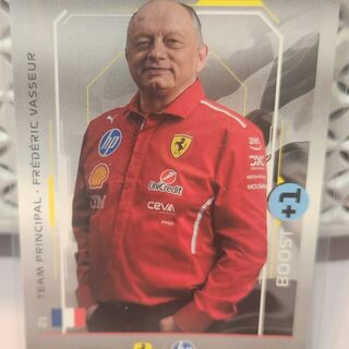 Frederic Vasseur #21 2025 Topps F1 Turbo Attax