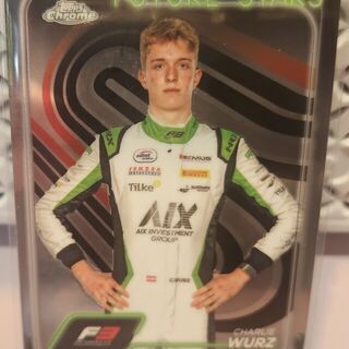 Charlie Wurz #58 2024 Topps Chrome Formula 1