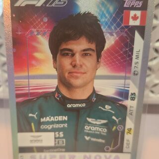 Lance Stroll #343 2025 Topps F1 Turbo Attax Super Nova