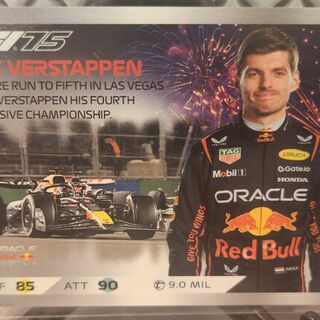 Max Verstappen #116 2025 Topps F1 Turbo Attax