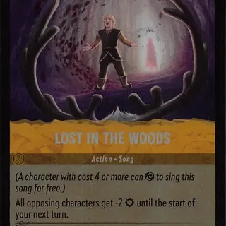 Disney Lorcana: Fabled COMMON FOIL Lost In The Woods #28/204