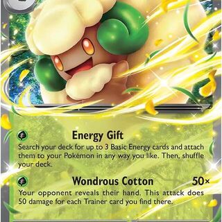 Pokemon TCG: Whimsicott ex #005/086 Pokemon White Flare