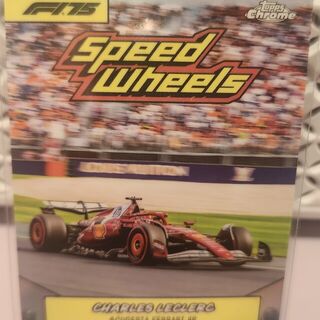 Charles Leclerc #75-SF 2025 Topps Chrome Formula 1 1975 Speed Wheels