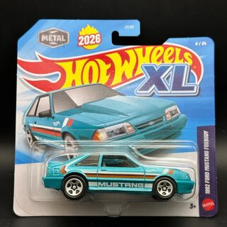 Hot Wheels XL 1992 Ford Mustang Foxbody
