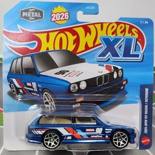 2024 BMW M3 Wagon #7 2026 Hot Wheels XL 1/43 Scale