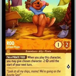 Disney Lorcana: Azurite Sea COMMON Roo - Littlest Pirate #23/204