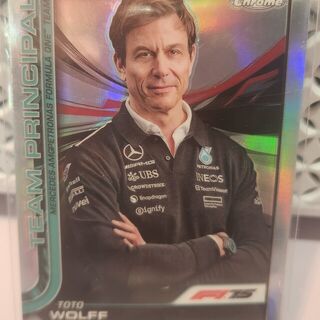 Toto Wolff #195 2025 Topps Chrome Formula 1