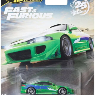 Hot Wheels Premium 25 Years of Fast & Furious 1995 Mitsubishi Eclipse 1/5