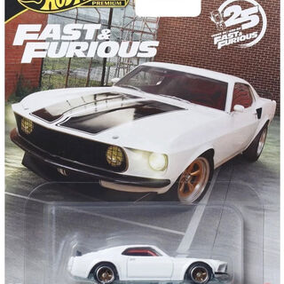 Hot Wheels Premium 25 Years of Fast & Furious 1969 Ford Mustang Boss 302 3/5