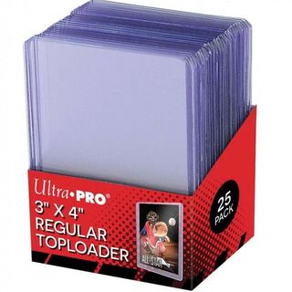 Ultra Pro Toploader - 3 x 4 35pt Regular Clear