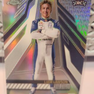 Liam Lawson #FUT-1 2025 Topps Chrome Formula 1 Futuro