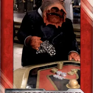 Topps Star Wars: The Last Jedi 2017 - Snook At The Casino Tables #82
