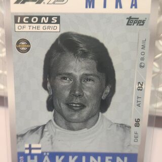 Mika Hakkinen #303 2025 Topps F1 Turbo Attax