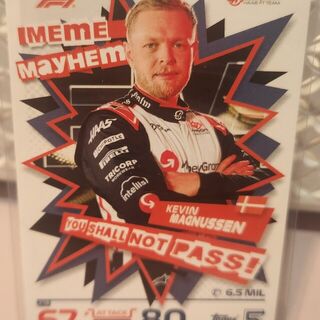 Kevin Magnussen #218 2024 Topps Turbo Attax Formula 1