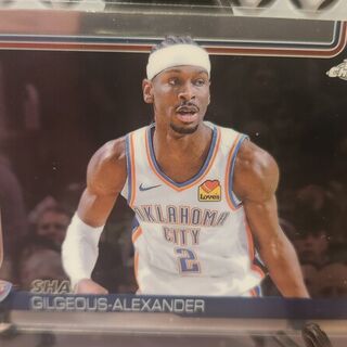 Shai Gilgeous-Alexander #141 2025 Topps Chrome