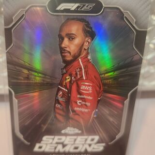 Lewis Hamilton #SD-2 2025 Topps Chrome Formula 1 Speed Demons