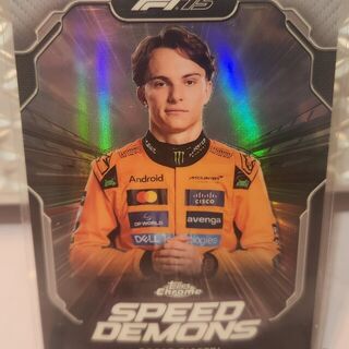 Oscar Piastri #SD-4 2025 Topps Chrome Formula 1 Speed Demons