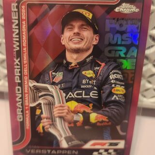 Max Verstappen 048/250 [Pink Refractor] #99 2025 Topps Chrome Formula 1
