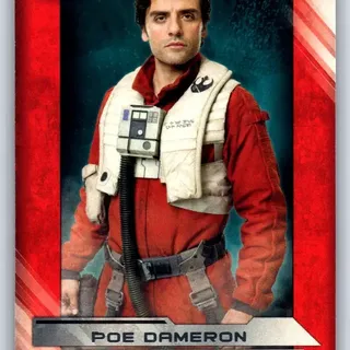 Topps Star Wars: The Last Jedi 2017 - Poe Dameron #6
