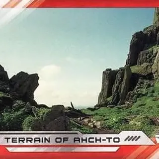 Topps Star Wars: The Last Jedi 2017 - The Terrain Of Ahch-To #85