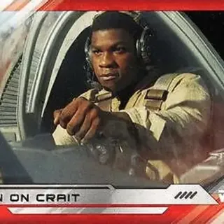 Topps Star Wars: The Last Jedi 2017 - Finn On Crait #95