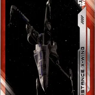 Topps Star Wars: The Last Jedi 2017 - Resistance X-Wing #67