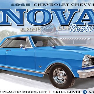 Moebius Models 1/25 1965 Chevrolet Chevy II Nova Resto Mod