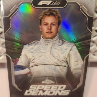 Kimi Raikkonen #SD-11 2025 Topps Chrome Formula 1 Speed Demons