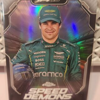 Lance Stroll #SD-6 2025 Topps Chrome Formula 1 Speed Demons