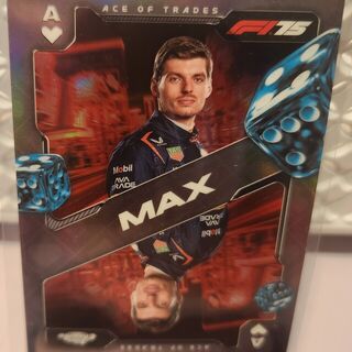 Max Verstappen #SCA-3 2025 Topps Chrome Formula 1 Ace of Trades