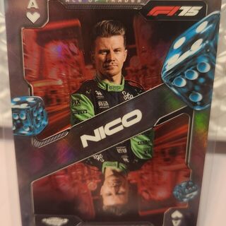 Nico Hulkenberg #SCA-10 2025 Topps Chrome Formula 1 Ace of Trades