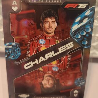Charles Leclerc #SCA-2 2025 Topps Chrome Formula 1 Ace of Trades