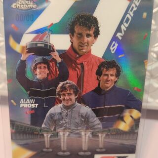 Alain Prost #4N-3 2025 Topps Chrome Formula 1 4 & More