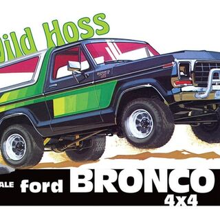 AMT 1/25 1978 Ford Bronco 4x4 Wild Hoss