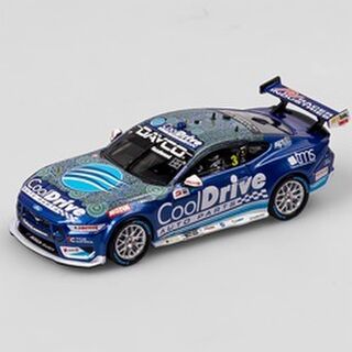 CoolDrive Racing #3 Ford Mustang GT - 2023 Darwin Triple Crown Indigenous Round - Authentic Collectables 1/43