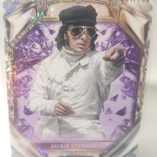 Jackie Stewart 051/199 [Purple Mini-Diamond Refractor] #D75-43 2025 Topps Chrome Formula 1 Diamond 75th Anniversary