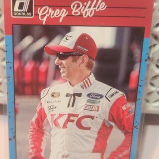 Greg Biffle [Carolina Blue] #188 2023 Panini Donruss NASCAR