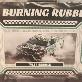 Tyler Reddick #15 2024 Panini Donruss NASCAR Burning Rubber
